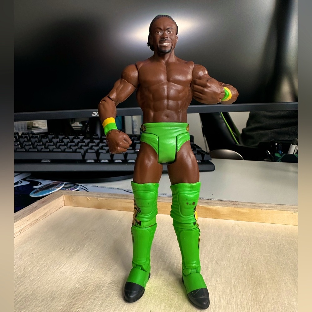 Rare Kofi Kingston WWE Action Figure